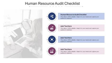 Human Resource Audit Checklist Powerpoint Presentation And Slides Ppt