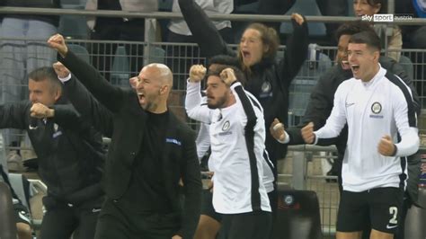 Panoramic Reportage Football Sturm Graz Vs Atalanta Ligue Europa