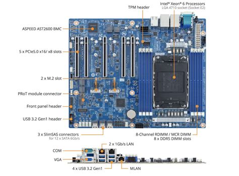 Gigabyte Ms Ce Intel Xeon Motherboard Shown Servethehome