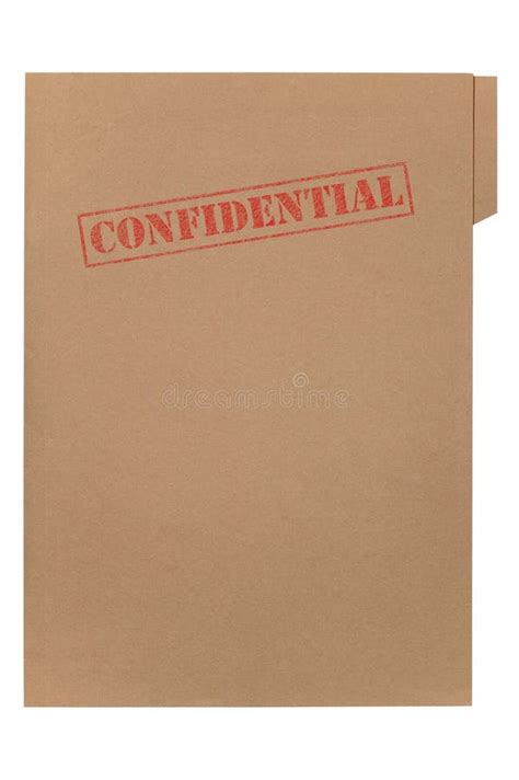 Confidential File Clip Art