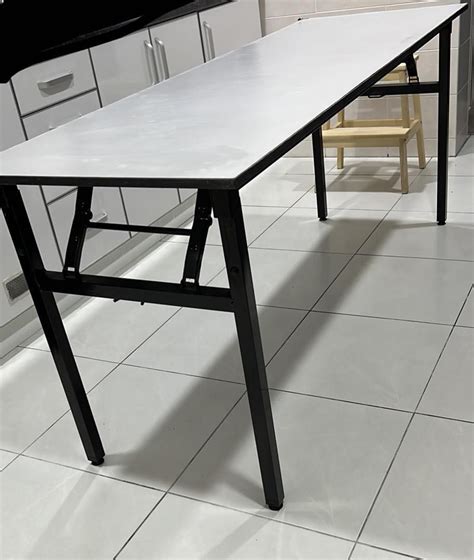 Foldable Banquet Table Meja Niaga Furniture Home Living Furniture