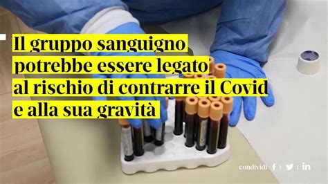 Il Gruppo Sanguigno Potrebbe Essere Legato Al Rischio Di Contrarre Il