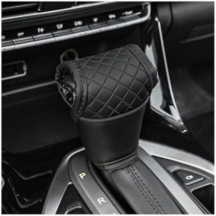 Amazon KHGUZ Car Gear Shift Knob Cover Leather Vehicle Gear