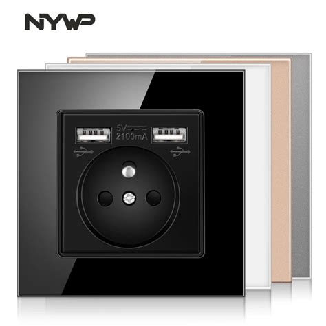 Nywp French Standard Wall Socket A Power Socket With Ma Dual