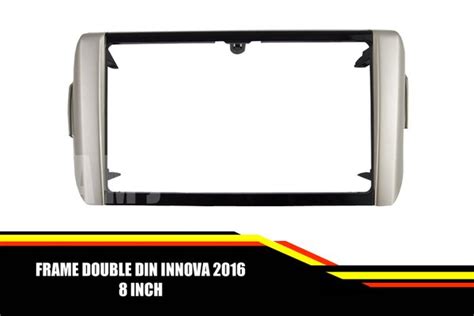 Jual Frame Head Unit Double Din Din Innova Inch Hitam Silver Di