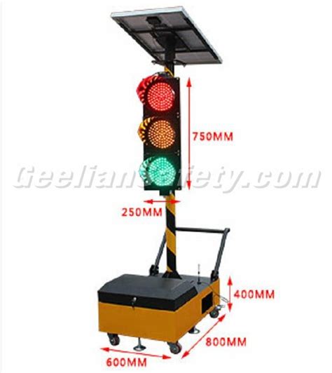 200mm Solar Mobile Traffic Lightpedestrian Traffic Lightportable