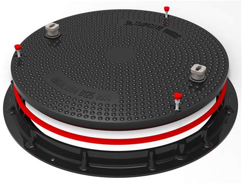 High Quality Smc Composite Round Petrol Tank Manhole Cover Frp Grp