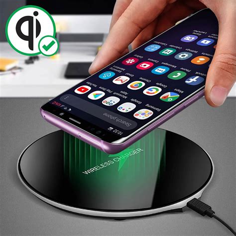 Nfc Antenna And Qi Wireless Charging Coil For Galaxy S9 Black Fruugo Us