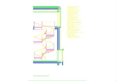 Escada Em Espiral Em Autocad Baixar Cad Gr Tis Kb Bibliocad