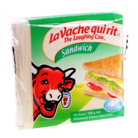 Phô Mai Lát Con Bò Cười La Vache Qui Rit Sandwich Gói 200g Chuỗi Tạp Hóa Việt Chuyên Sỉ Và Lẻ