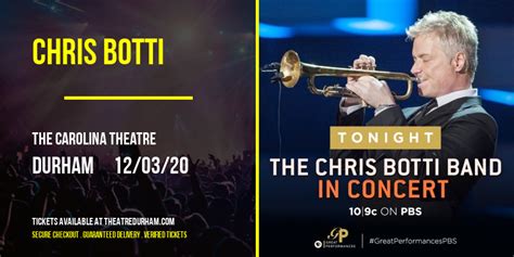 Chris Botti Tickets | 5th December | The Carolina Theatre