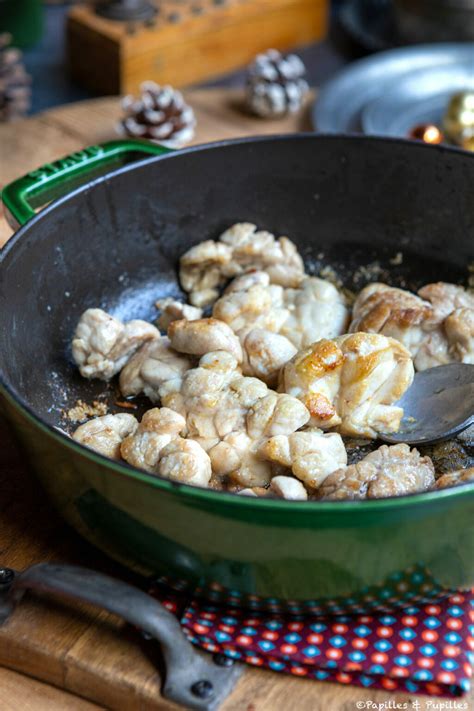 Ris de veau à l ancienne aux morilles recette gastronomique