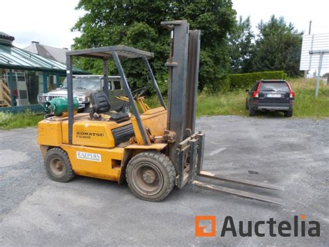 Chariot L Vateur Komatsu Fg F Chariot L Vateur Magasinage C