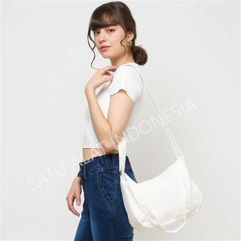 Jual Satu Alat Tas Selempang Mahalini Canvas Premium Tebal Tas