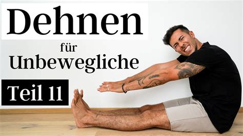 Dehnen F R Unbewegliche Teil Minuten Yoga Stretching F R