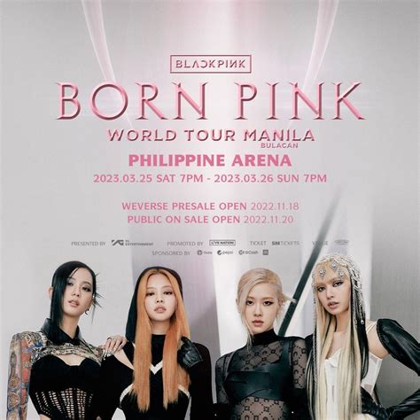 Blackpink Philippine Arena Ticket Tickets Vouchers Event Tickets On