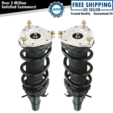 Loaded Quick Complete Strut Spring Mount Assembly Lh Rh Pair 2pc Front