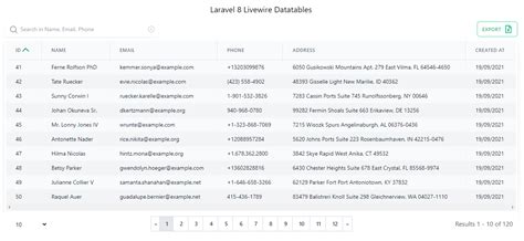 How To Use Datatables In Laravel 8 And Livewire Codelapan