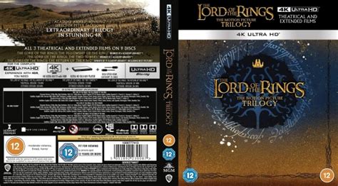 CoverCity - DVD Covers & Labels - The Lord of the Rings Trilogy 4K