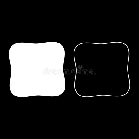 Square Outline Round Corners Stock Illustrations 135 Square Outline Round Corners Stock