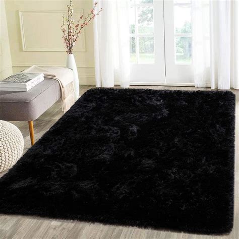 Beglad Soft Fluffy Area Rug Modern Shaggy Bedroom Rugs for Kids Room ...