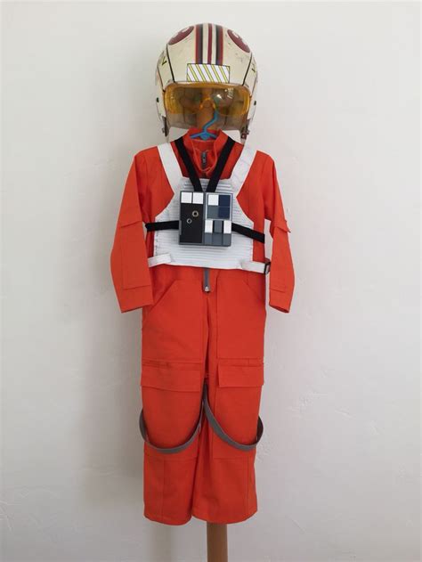 Star Wars X Wing Fighter Luke Skywalker Costume Instructions Including