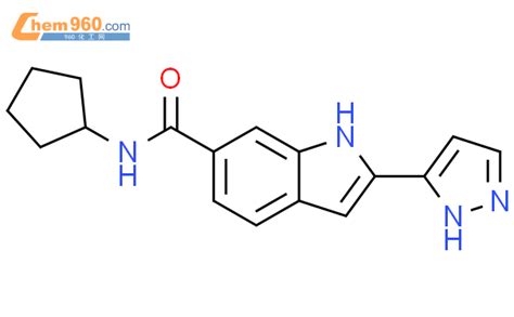 827317 73 7 1H Indole 6 Carboxamide N Cyclopentyl 2 1H Pyrazol 3 Yl