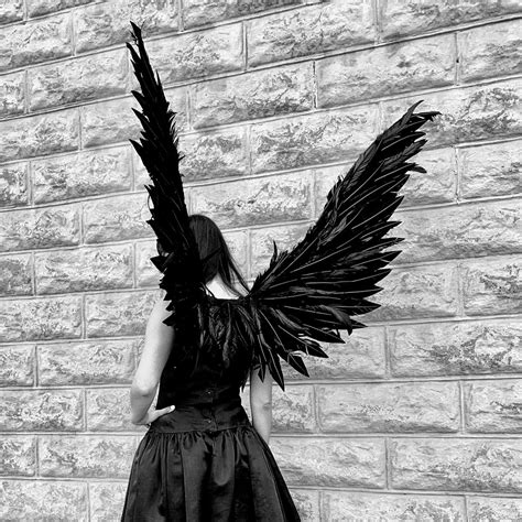 Wearable Feather Angel Wings Costume Cosplay Fairy Bird Etsy