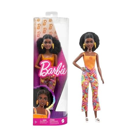 Barbie Fashionistas Cheveux Noirs Boucl S Et Petite Silhouette V