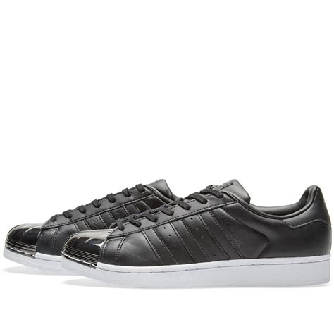 Adidas Women S Superstar Metal Toe W Black White End