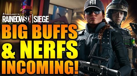 Rainbow Six Siege In Depth BIG BUFFS NERFS INCOMING Ash Lesion