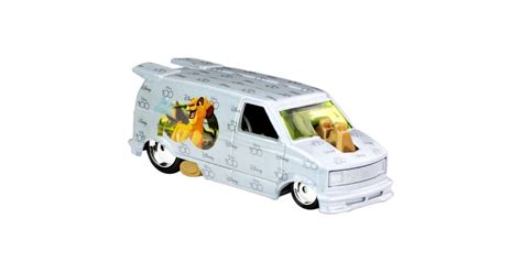 Mattel Hot Wheels Premium Disney let LVÍ KRÁL CHEVY ASTRO VAN Legenio Specialista