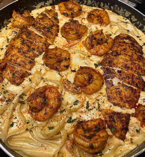 Cajun Chicken And Shrimp Alfredo Artofit