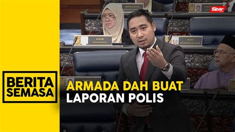 Dakwaan Habuan Laporan Polis Sudah Dibuat Armada Wan Ahmad Fayhsal