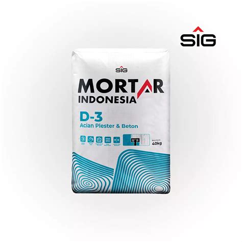 Jual MORTAR INDONESIA D 3 Acian Plester Beton Murah Terbaik