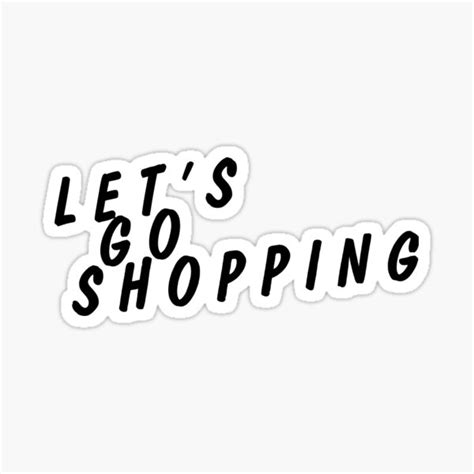 Shopping Stickers Redbubble