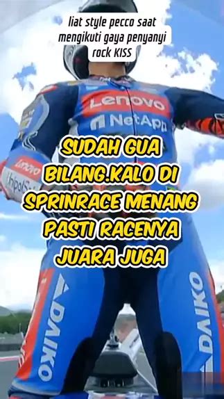 Jangan Heran Kalo Pecco Sudah Kompetif Jarangdib Kwai