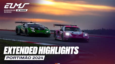 Extended Highlights 4 Hours of Portimão 2024 ELMS YouTube