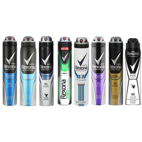 6-Pack: Rexona Body Spray Men - Assorted | DailySale