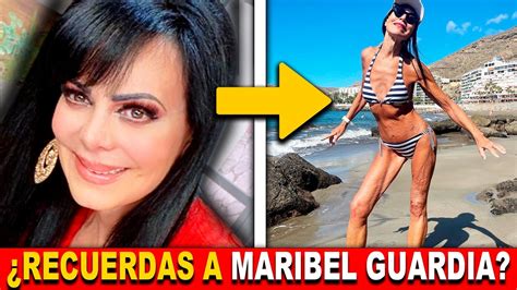 Que Le Paso A Maribel Guardia Asi Luce Hoy En Dia Antes Y Despues