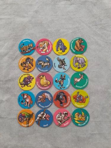 Tazos Animais Em Extin O Ping Pong Completa Mercadolivre