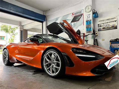 麥拉倫mclaren 720s Coupe超跑電機維修定期保養電子設備檢修線路查修碳纖維單體車身oicar台南市南區推薦超跑保養