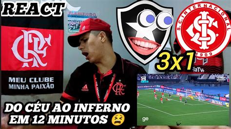 React Botafogo X Internacional Brasileir O Melhores Momentos E