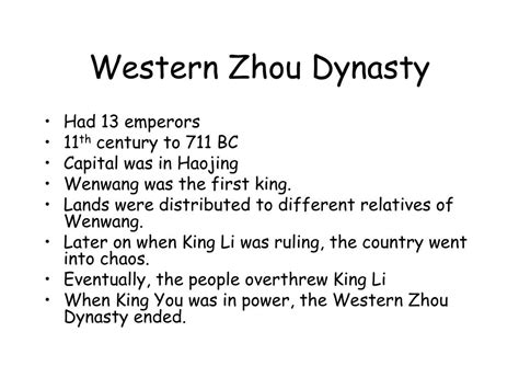 Ppt The Zhou Dynasty And Feudalism Powerpoint Presentation Free