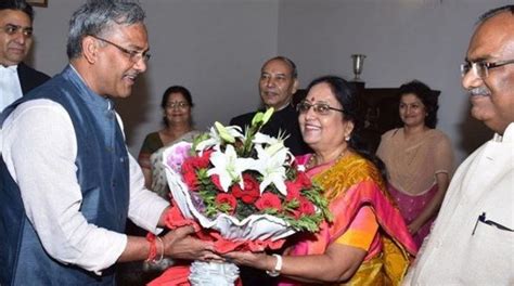 Uttarakhand Governor Baby Rani Maurya takes oath of office - The Statesman