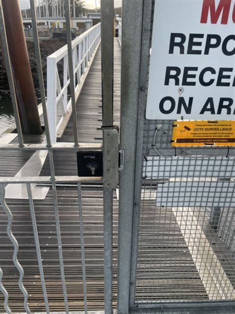 Case Study Digital Lock For Marina Gates Signet Locks