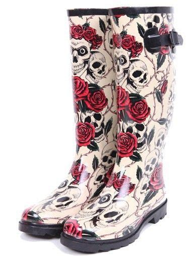 Rainboots Cheap Womens Shoes, Womens Flats, Heeled Rain Boots, Well ...