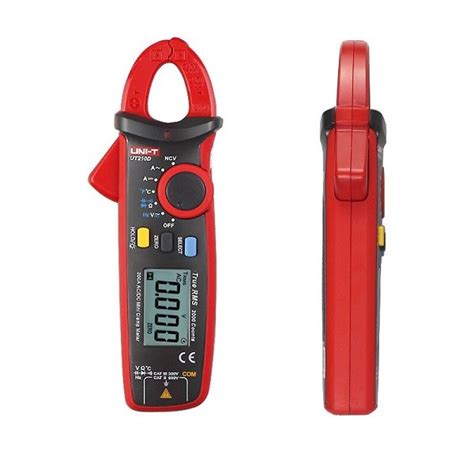 PINZA AMPERIMETRICA MULTIMETRO TESTER DIGITAL UNI T UT210D AC DC