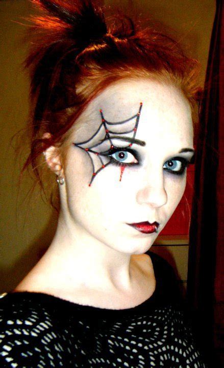 Spider Web Face Painting Ideas