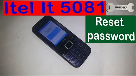 How To Remove Forgotten Password On Itel It Reset Password Itel It